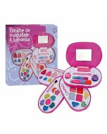 Maquillaje infantil estuche con 4 bandejas