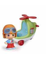 My First Pinypon happy vehículos helicóptero