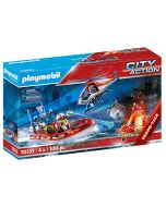 Playmobil City Action misión rescate de bomberos