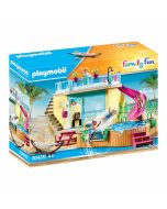 Playmobil Family Fun bungaló con piscina