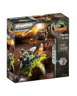 Playmobil Dinos Saichania: defensa del luchador