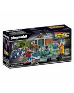 Playmobil Regreso al futuro perecución monopatín