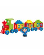 Abrick tren números y letras con figura