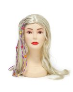 Peluca Hippie Rubia Adulto