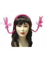 Diadema Trenzas Rosa