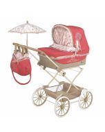 Coche Reborn plegable con sombrilla