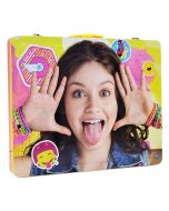 Maletín del artista metálico grande Soy Luna