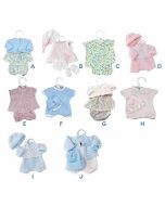 Ropita surtida Elegance para muñeca bebé de 26 cm