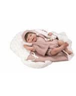 Muñeca Reborn Gimena 45 cm con bolsa de bebé