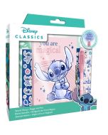 Diario con bolígrafo mágico Stitch