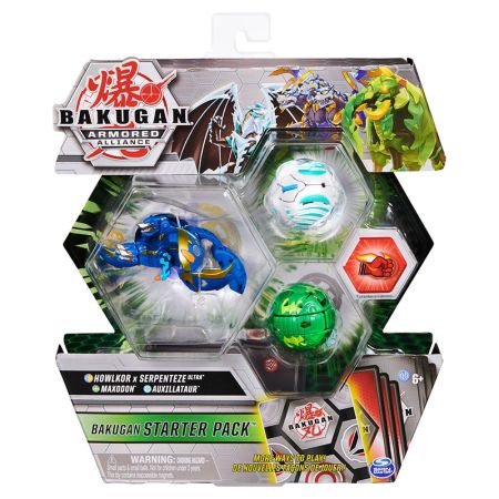 Bakugan starter pack Howlkor x Serpenteze