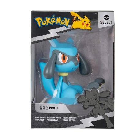 Pokemon figura vinilo 10 cm Riolu