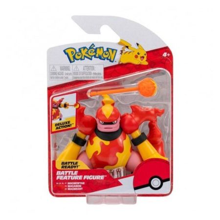 Pokemon héroe con mecanismo Magmortar