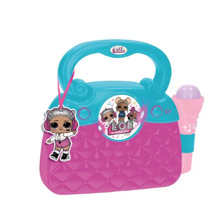 Bolso con micro luces ritmo y conexión MP3 LOL