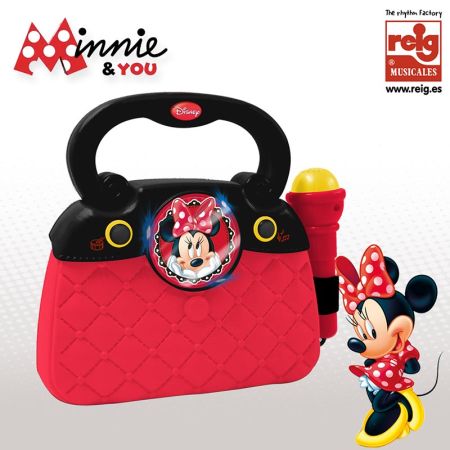 Bolso micro luces ritmo  y conex MP3 Minnie