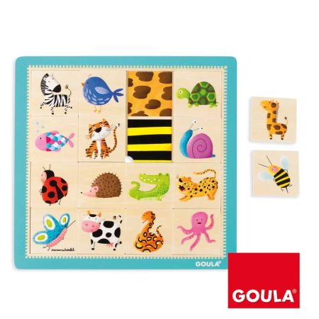 Puzzle madera texturas