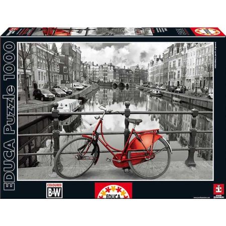 Educa puzzle 1000 Amsterdam black and white