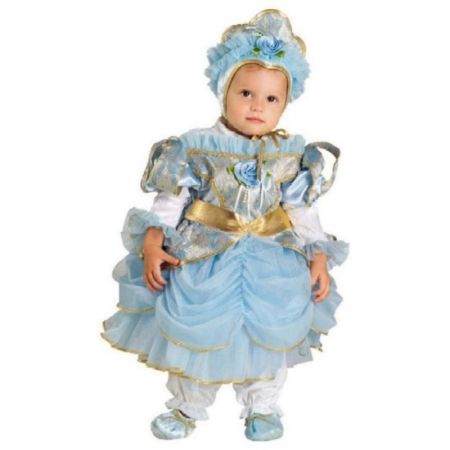 Disfraz Princesa azul bebé