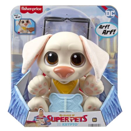 Fisher Price Peluche DC Supermascotas Baby Krypto