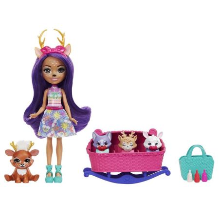 Muñeca Enchantimals Baby Bffs Danessa Deer