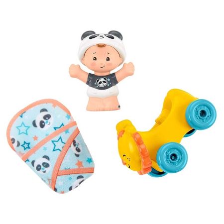 Little People Panda y accesorio Little Babies