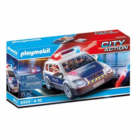 Playmobil Coche de Policía con Luces y Sonido
