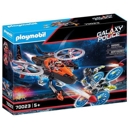 Playmobil Piratas Galácticos Helicóptero