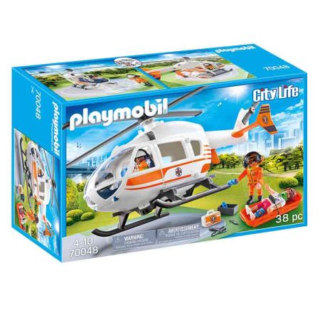 Playmobil Helicóptero de Rescate