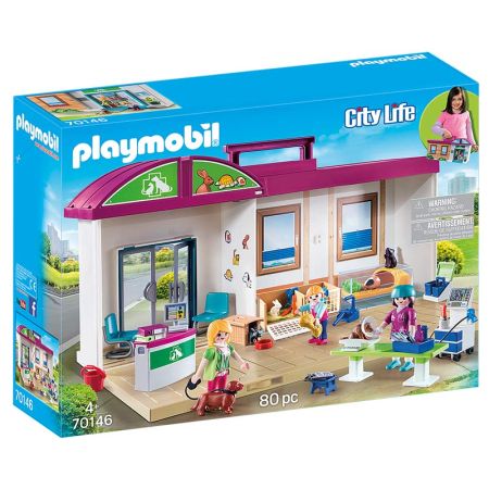 Playmobil Clínica Veterinaria Maletín