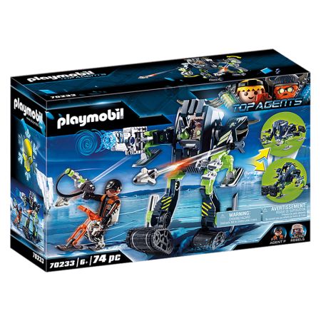 Playmobil Top Agents Arctic Rebels robot de hielo