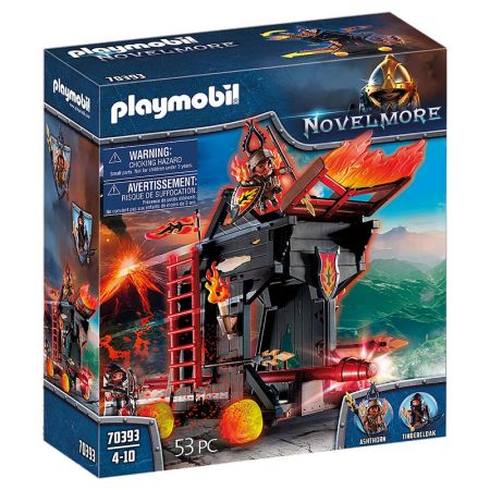 Playmobil Ariete de Fuego de los Bandidos de Burnh