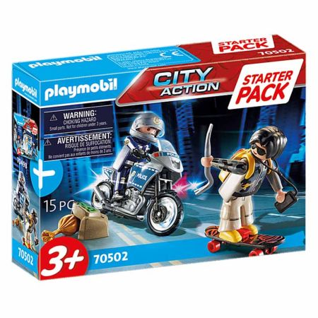 Playmobil starter pack policía set adicional