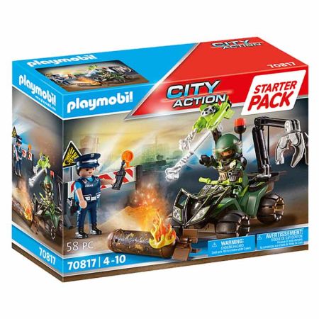 Playmobil starter pack policía entrenamiento