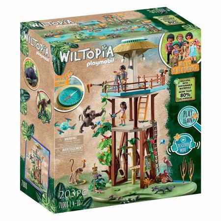 Playmobil Wiltopia torre de investigación brújula