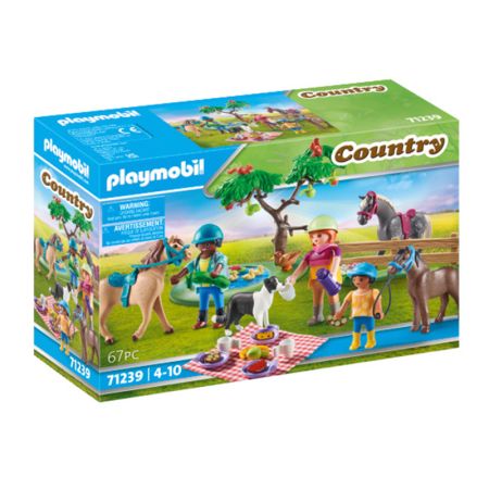 Playmobil Country excursión y picnic con caballos