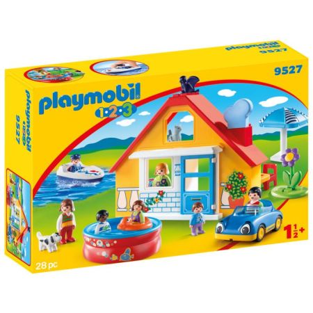 Playmobil 1.2.3 Casa de Vacaciones