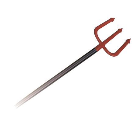 Tridente con palo 120 cm