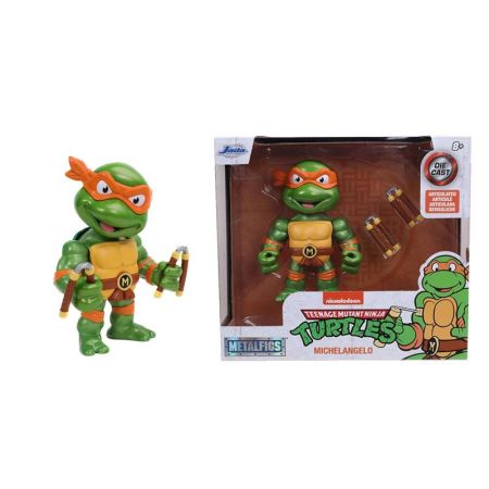 Tortugas Ninja Michelangelo 10 cm figuras metal