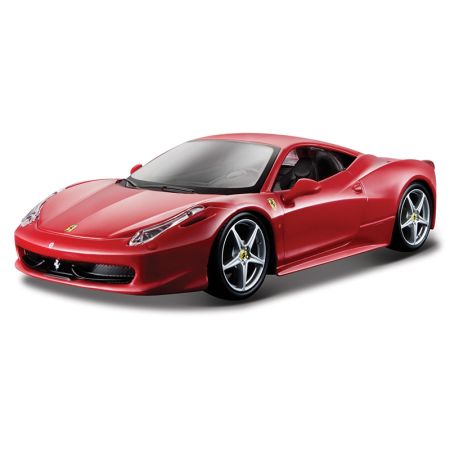 Coche Burago Ferrari Race & Play 458 ITALIA 1/24