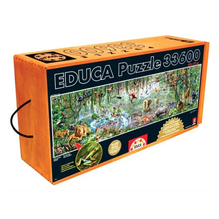 Educa Puzzle 33600 Vida Salvaje