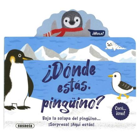 Libro ¿Dónde estás, pingüino?