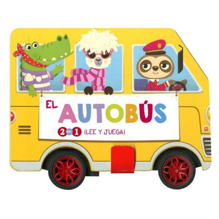 Libro El autobús 2 en 1 juega y lee