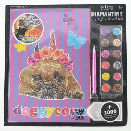 Diamantiny Level Up mascotas perro unicornio