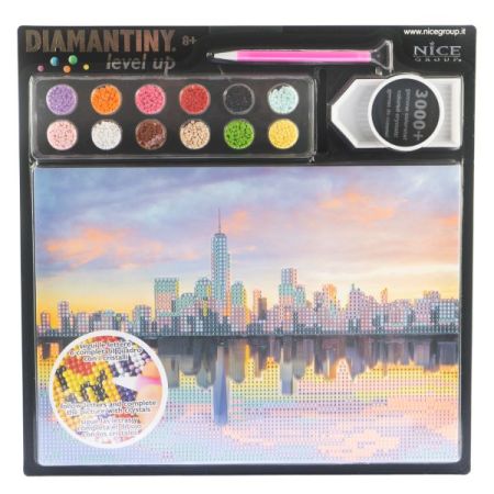 Diamantiny pintar con diamantes Manhattan
