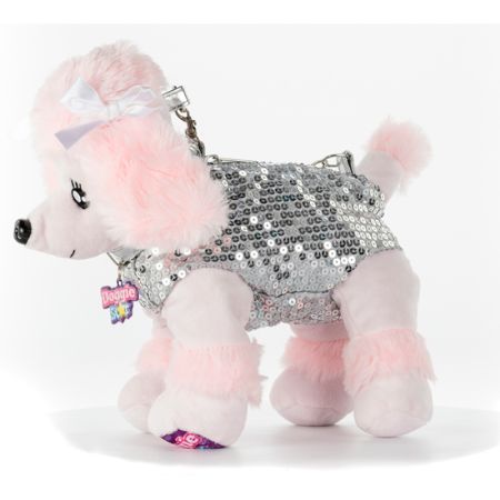 Peluche Doggie Star Caniche gigante plata