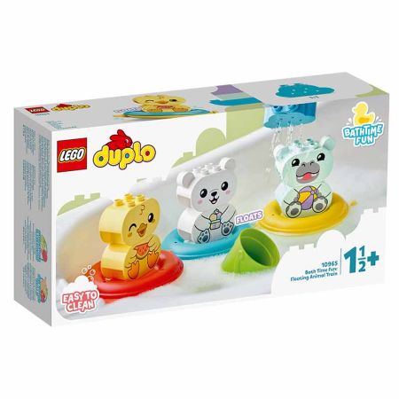 Lego Duplo diversión en el baño tren de animales