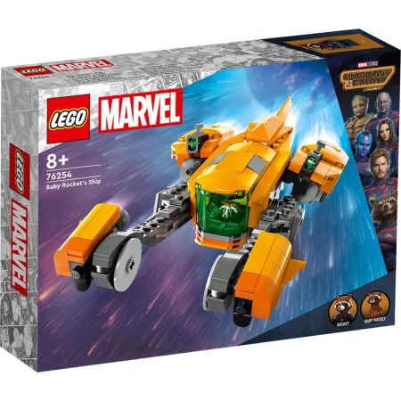 Lego Súper Héroes nave de Baby Rocket
