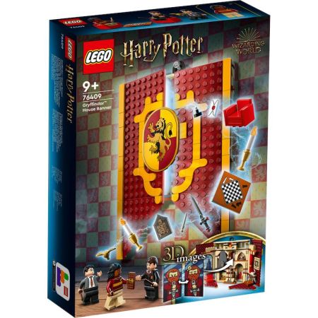 Lego Harry Potter estandarte de la Casa Gryffindor