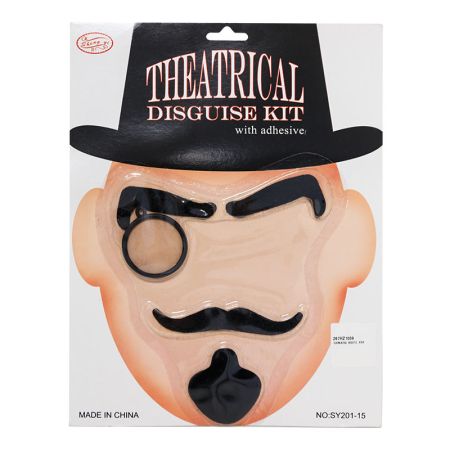 Conjunto Bigote, Perilla, Cejas y Monóculo