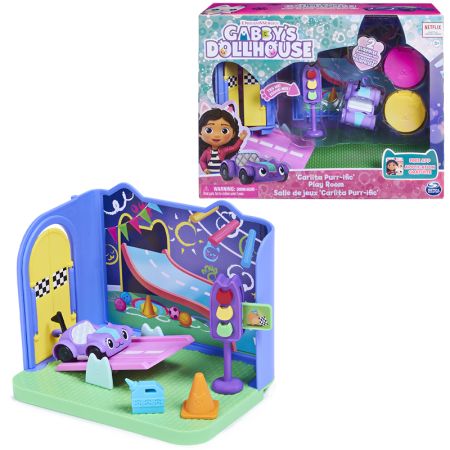La casa de Gabby sala de juegos de Carlita